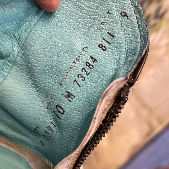 Corral Western Ankle Boots Cream Studded Distressed Rhinestone Zip Size 10 EUC - Picture 6 of 9